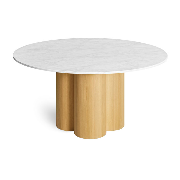 Blu Dot 4 Quarter Round Dining Table | Wayfair